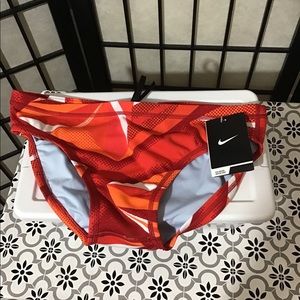 NWT Nike Women Swoosh Swim Bottom